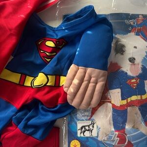 Superman Dog costume